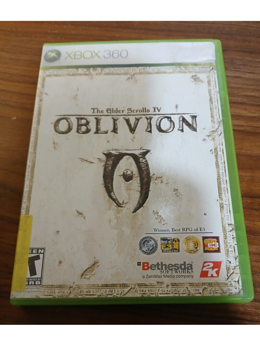 The Elder Scrolls IV: Oblivion (Xbox 360, 2008)